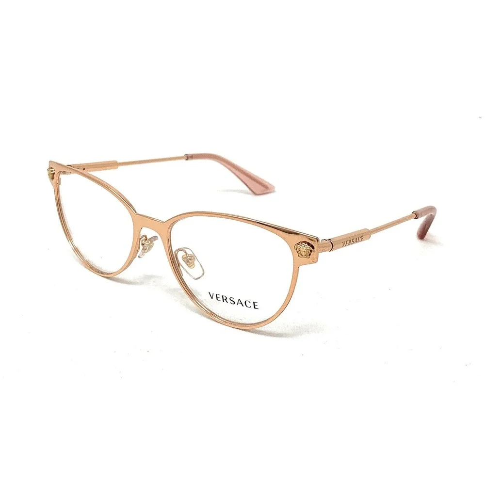 VERSACE Women's Eyeglasses‎ Rose Gold VE1277 1412 54mm